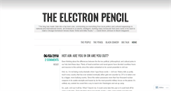 Desktop Screenshot of electronpencil.com